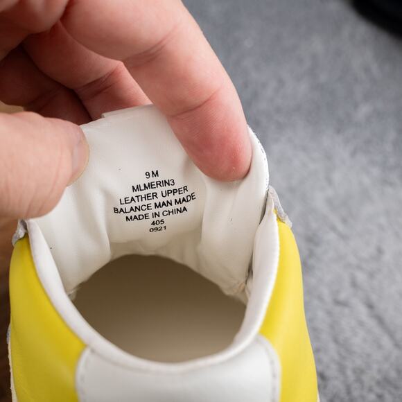 Marc Fisher LTD Merin 3 Shoe Womens 9 White Leather Lace Up Mid Casual Sneaker - Picture 5 of 7